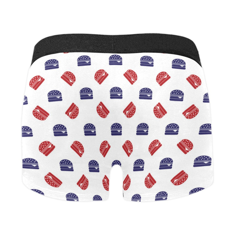 Hamburger Pattern Print Design 04 Men's All Over Print Boxer Briefs Men's Underwear