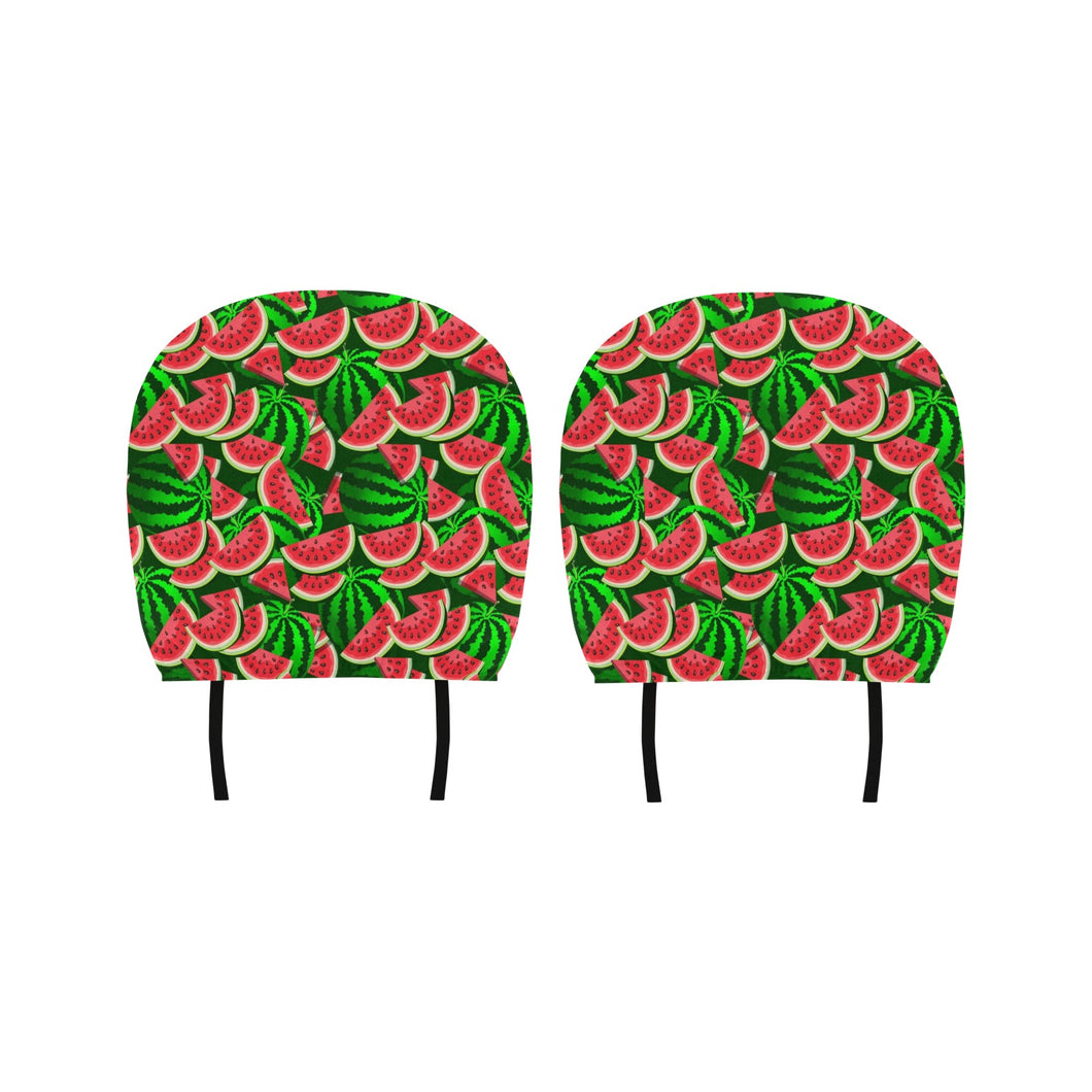 Watermelon Pattern Theme Car Headrest Cover