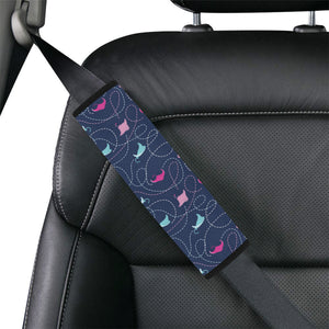 Stingray Pattern Print Design 05 Car Seat Belt Cover