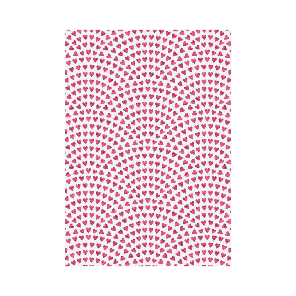 Heart Wave Pattern House Flag Garden Flag