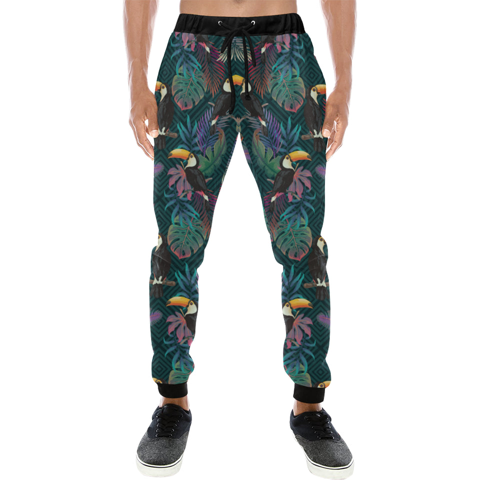 Toucan Pattern Unisex Casual Sweatpants