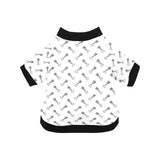 Engine Piston Pattern Print Design 02 All Over Print Pet Dog Round Neck Fuzzy Shirt