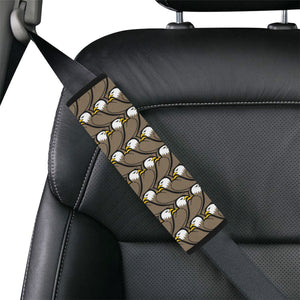 Eagle Pattern Print Design 02 Car Seat Belt Cover