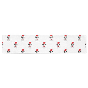 Jack Russel Pattern Print Design 01 Table Runner