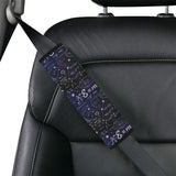 Math Pattern Print Design 02 Car Seat Belt Cover