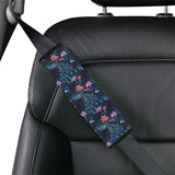 Peacock Feather Pattern Car Seat Belt Cover