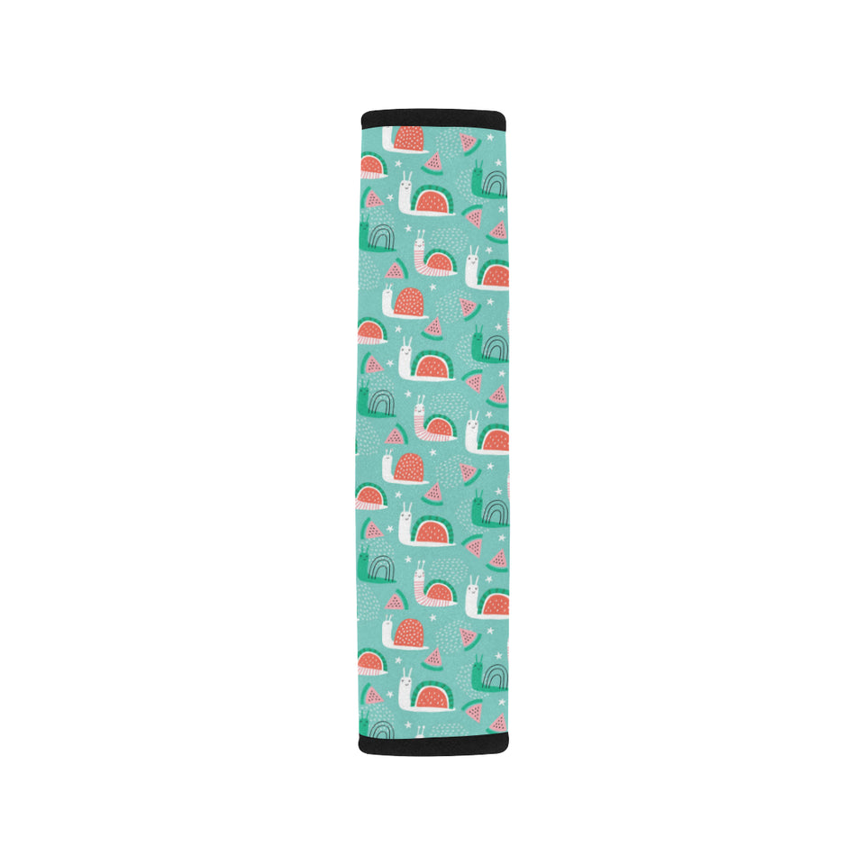 Snail Pattern Print Design 01 Car Seat Belt Cover