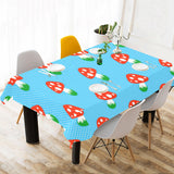 Mushroom Pokkadot Pattern Tablecloth