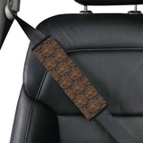 Cocoa Pattern Car Seat Belt Cover