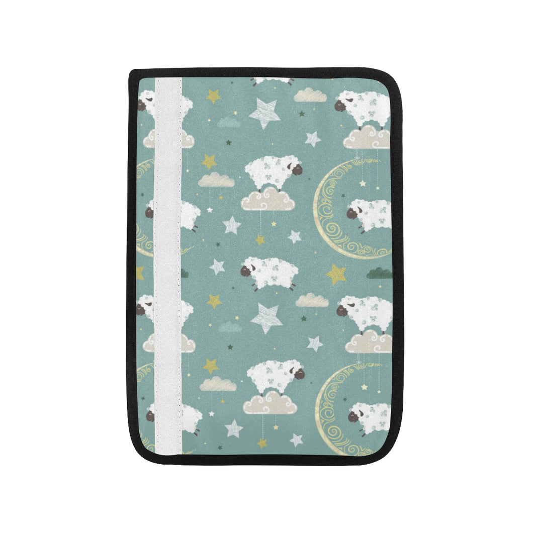 Sheep Sweet Dream Pattern Car Seat Belt Cover