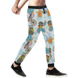 Owl Pattern Unisex Casual Sweatpants