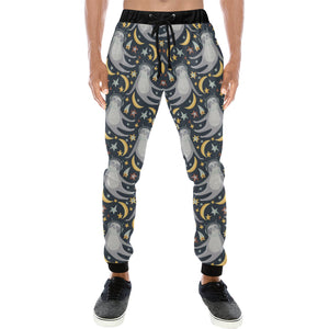 Sloth Astronaut Pattern Unisex Casual Sweatpants