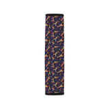 Eiffel Tower Pattern Print Design 02 Car Seat Belt Cover