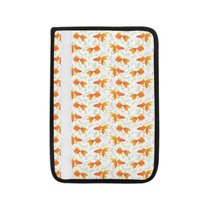 Goldfish Pattern Print Design 03 Car Seat Belt Cover