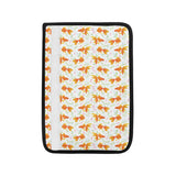 Goldfish Pattern Print Design 03 Car Seat Belt Cover