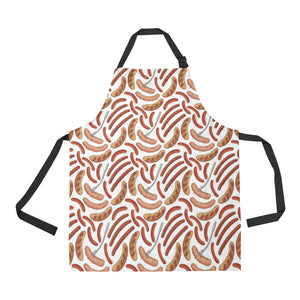 Sausage Pattern Print Design 05 Adjustable Apron