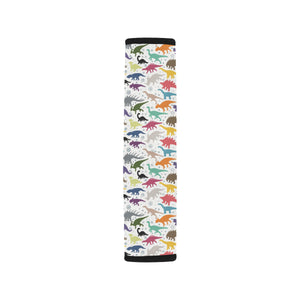 Colorful Dinosaur Pattern Car Seat Belt Cover