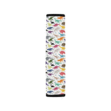 Colorful Dinosaur Pattern Car Seat Belt Cover