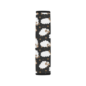 Cute Sheep Pattern Car Seat Belt Cover