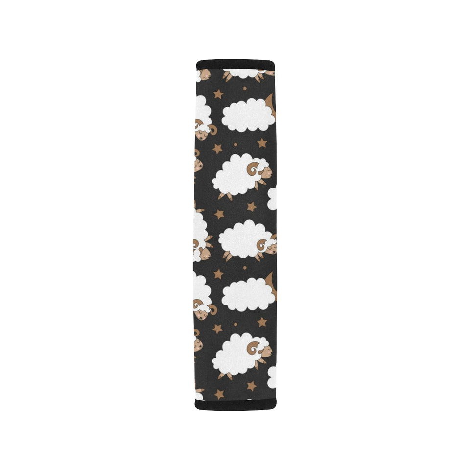 Cute Sheep Pattern Car Seat Belt Cover