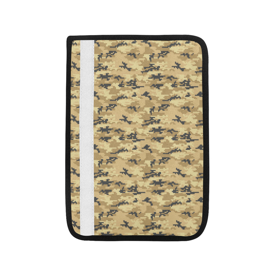 Sand Camo Camouflage Pattern Car Seat Belt Cover