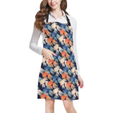 Goldfish Pattern Print Design 04 Adjustable Apron