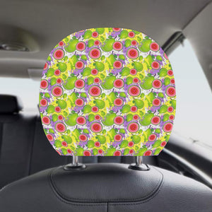 Guava Pattern Car Headrest Cover