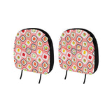 Sushi Roll Pattern Car Headrest Cover