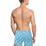 Pelican Pattern Print Design 02 Men's Swimming Trunks