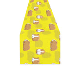 Guinea Pig Pattern Print Design 04 Table Runner