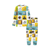 Ninja Weapon Set Pattern Kids' Boys' Girls' All Over Print Pajama Set