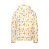 Tea pots Pattern Print Design 02 Kids' Boys' Girls' Padded Hooded Jacket