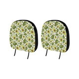 Avocado Pattern Car Headrest Cover