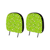 Sliced Kiwi Pattern Car Headrest Cover