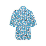 Pelican Pattern Print Design 04 Women's All Over Print Hawaiian Shirt