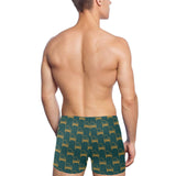 Piano Pattern Print Design 03 Men's Swimming Trunks