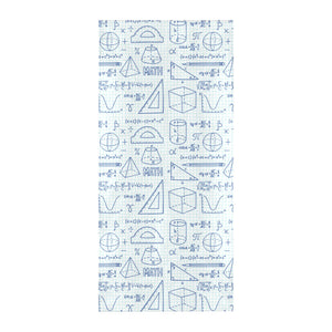 Math Pattern Print Design 03 Beach Towel