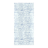 Math Pattern Print Design 03 Beach Towel