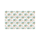 Goldfish Pattern Print Design 01 Doormat