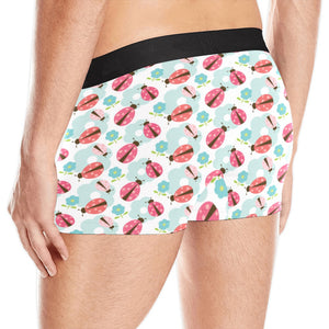 Ladybug Pattern Print Design 03 Men's All Over Print Boxer Briefs Men's Underwear