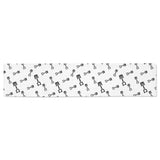 Engine Piston Random Pattern Print Design 04 Table Runner