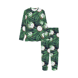 Coconut Pattern Print Design 01 Kids' Boys' Girls' All Over Print Pajama Set