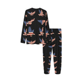 Eagle Pattern Print Design 04 Kids' Boys' Girls' All Over Print Pajama Set