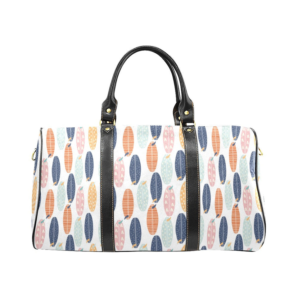 Surfboard Pattern Print Design 04 Travel Bag