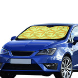 Corn Pattern Print Design 03 Car Sun Shade