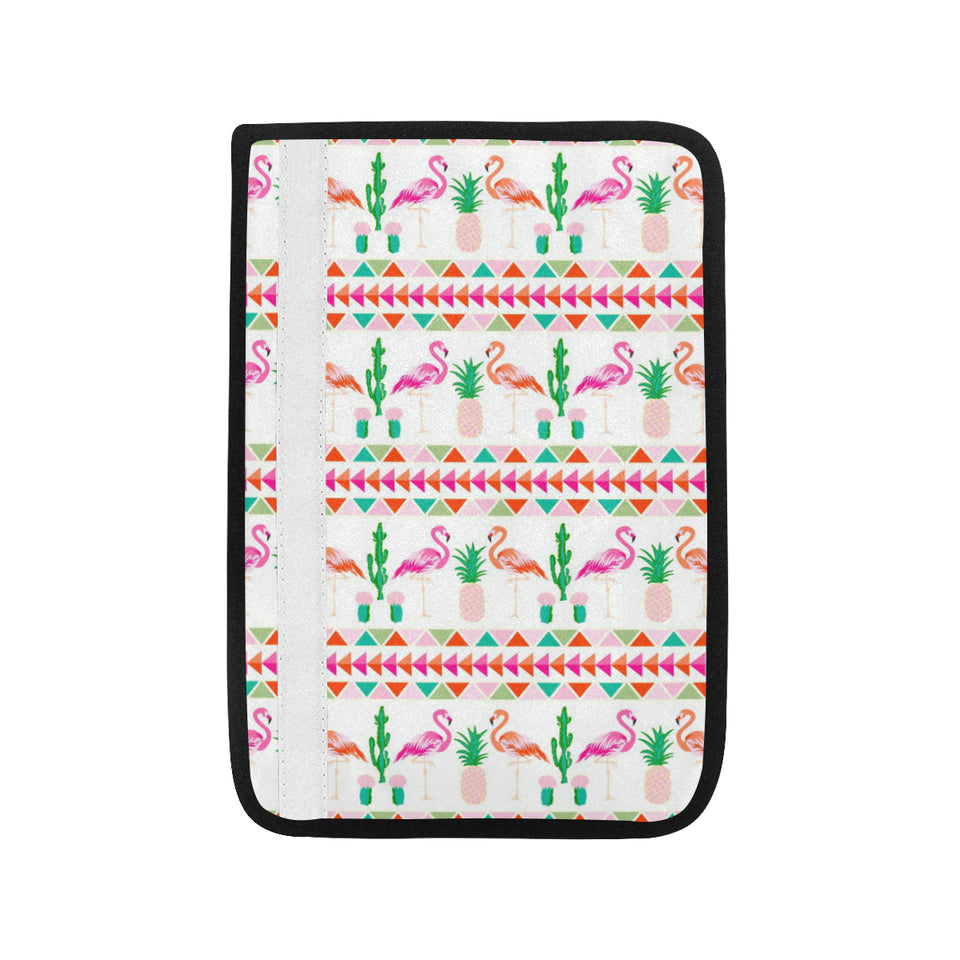 Flamingo Pattern Car Seat Belt Cover