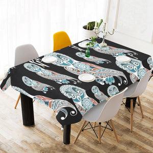Owl Tribal Pattern Tablecloth