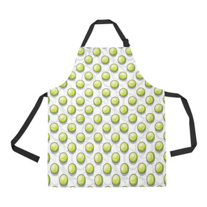 Tennis Pattern Print Design 05 Adjustable Apron