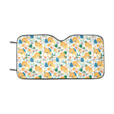 Lion Pattern Print Design 02 Car Sun Shade