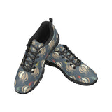 Garlic Pattern Men's Sneakers Black